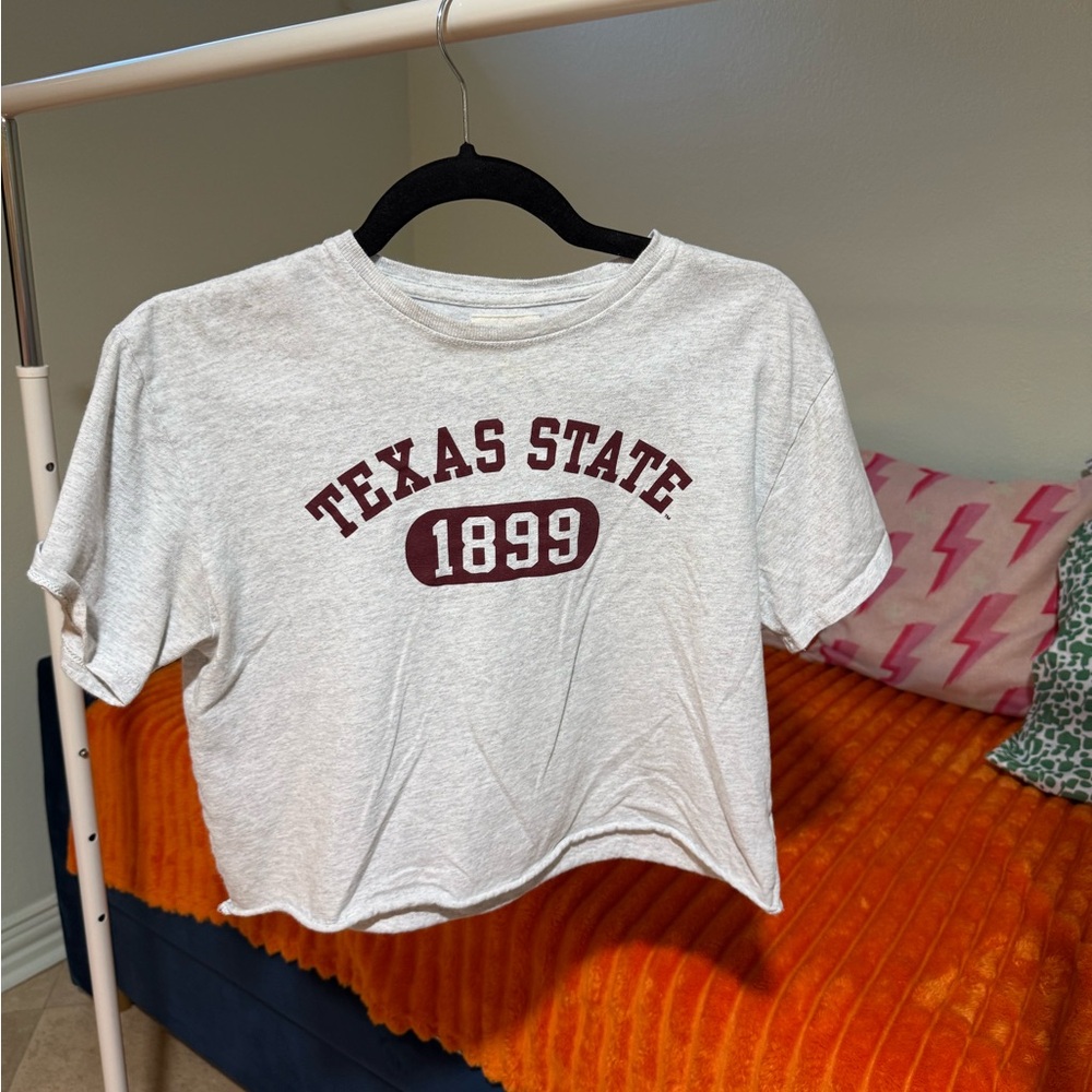 Texas State cropped T-Shirt